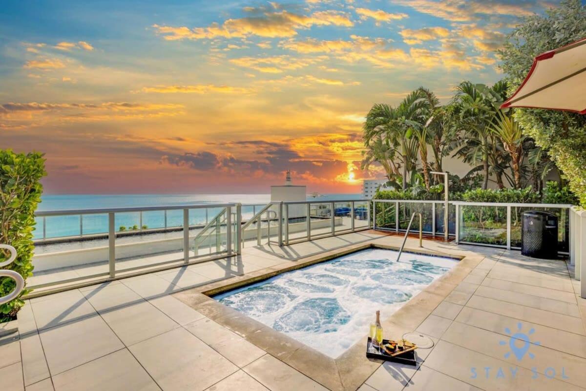 Lovely Apartment - Hollywood Beach - Rooftop Pool Экстерьер фото